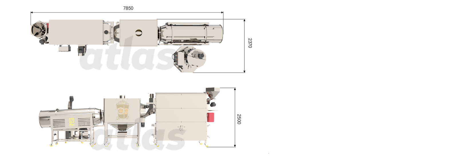 Popcorn-Production-Line-Atlas-International-1 Popcorn Production Line Atlas International 1